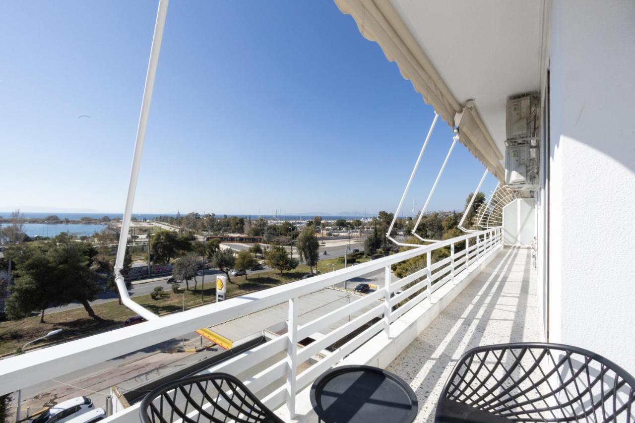 Modern Apt In Glyfada A Breath Away From The Sea - The View Atenas Exterior foto